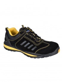 Lusum FW34 Safety Trainer - Black & Yellow